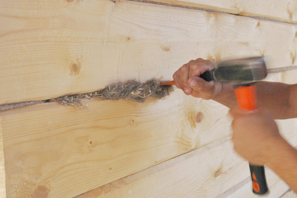Что лучше использовать для деревянного дома: паклю, мох или герметик?